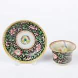 Chinese Porcelain Fairness Justice Cup & Saucer