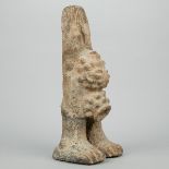 Akan African Terracotta Funerary Figure