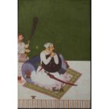 Indo Persian 18th c. Illuminated Page Bundi School Rajput Mehra