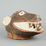 Baule African Hyena Mask Cote d'Ivoire