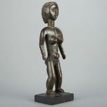 Dan Standing Female African Figure or Lobi