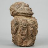 Kissi African Stone Figure Guinea 19th c.