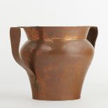 Elverhoj Colony, NY Hand Wrought Copper Vase 1917