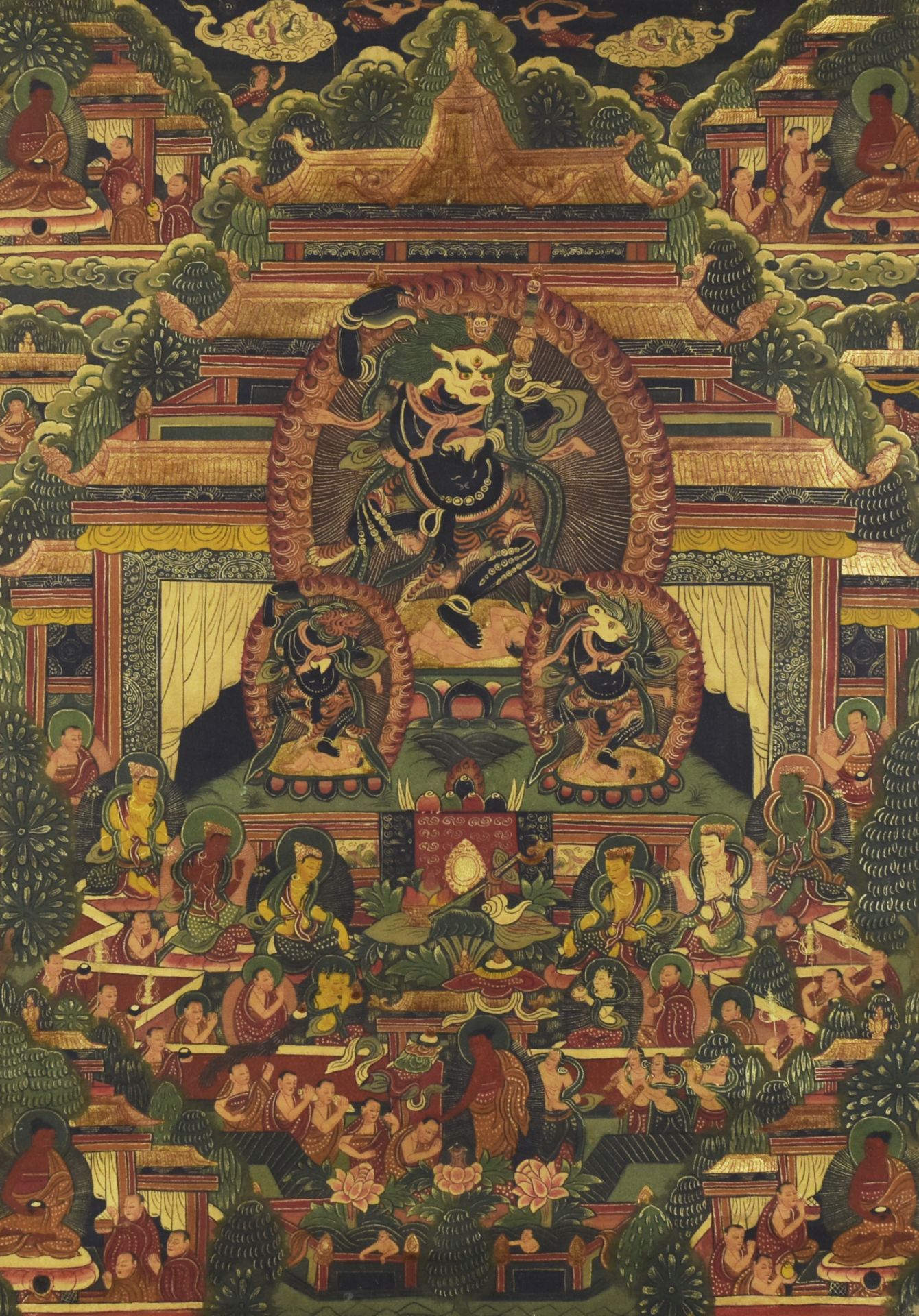 19th/20th c. Tibetan Thangka