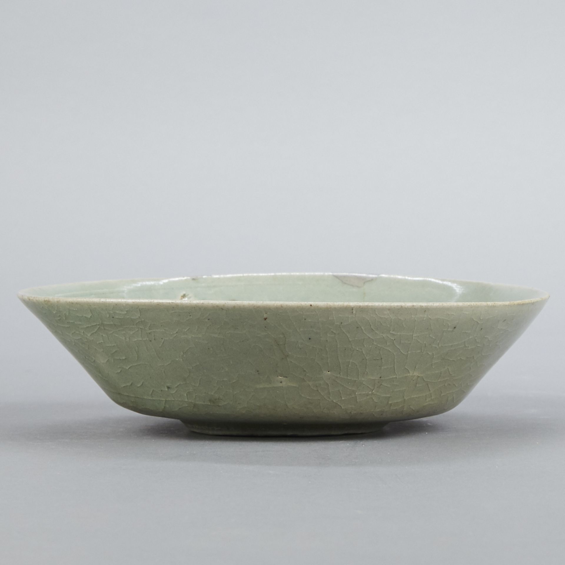 12th c. Chinese or Korean Celadon Porcelain Bowl - Image 3 of 6