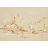 John Huseby Circus Drawing 1939