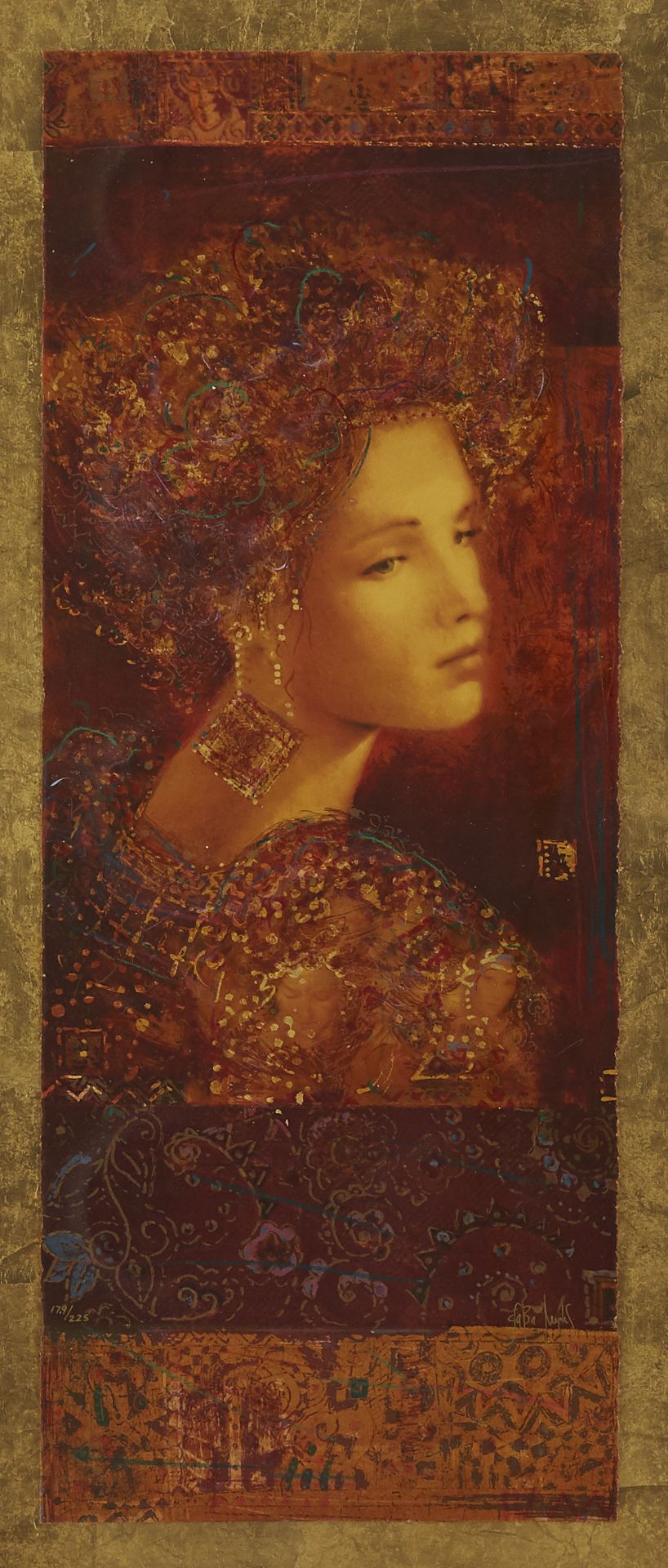 Csaba Markus "Constantina" Serigraph