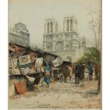 Luigi Kasimir Notre Dame Paris Etching