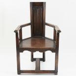 George Mann Niedecken Arts & Crafts Chair - Labeled