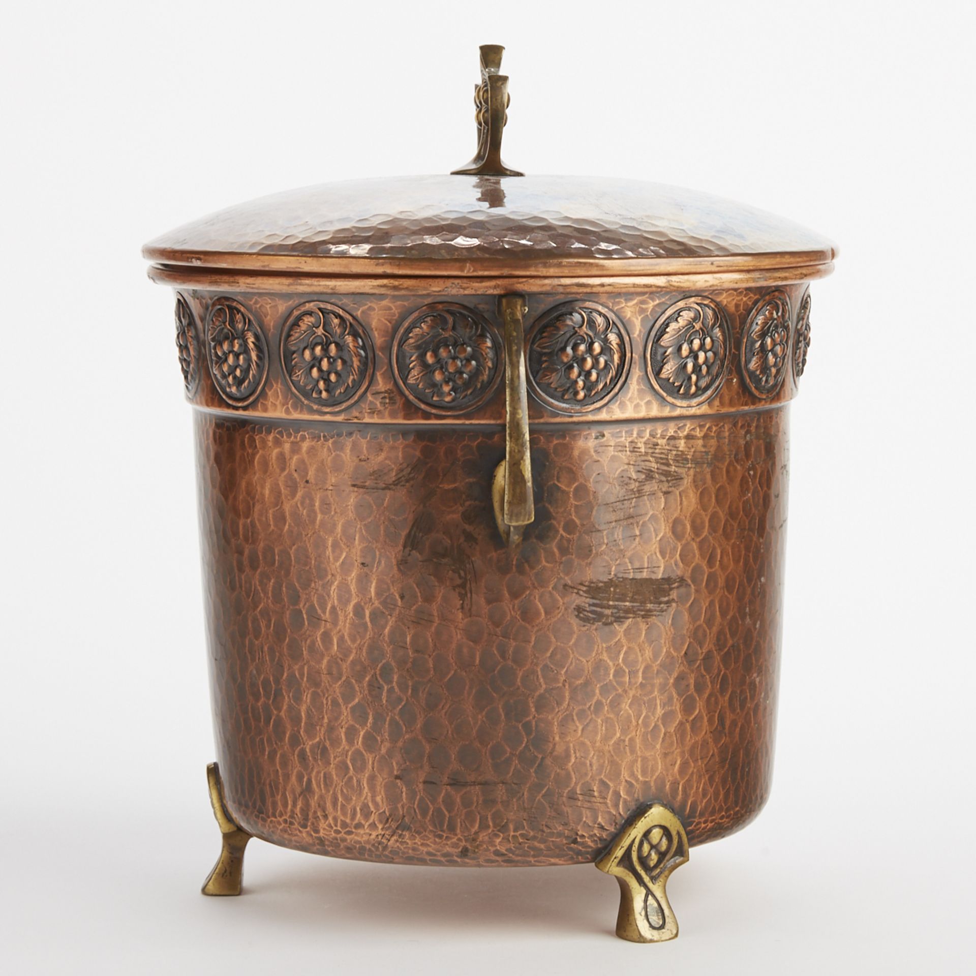 WMF German Copper & Brass Ice Bucket - Bild 5 aus 6