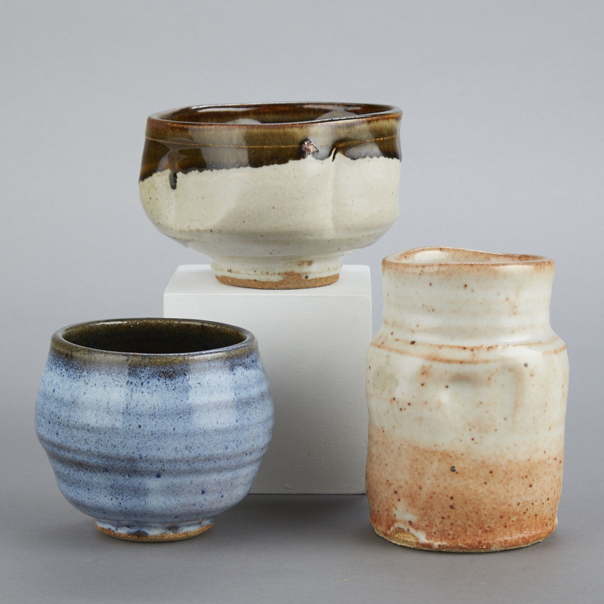 Grp: 3 Warren MacKenzie Studio Pottery Pieces Marked - Image 2 of 8