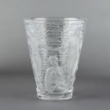 Lalique Odines Glass Crystal Vase