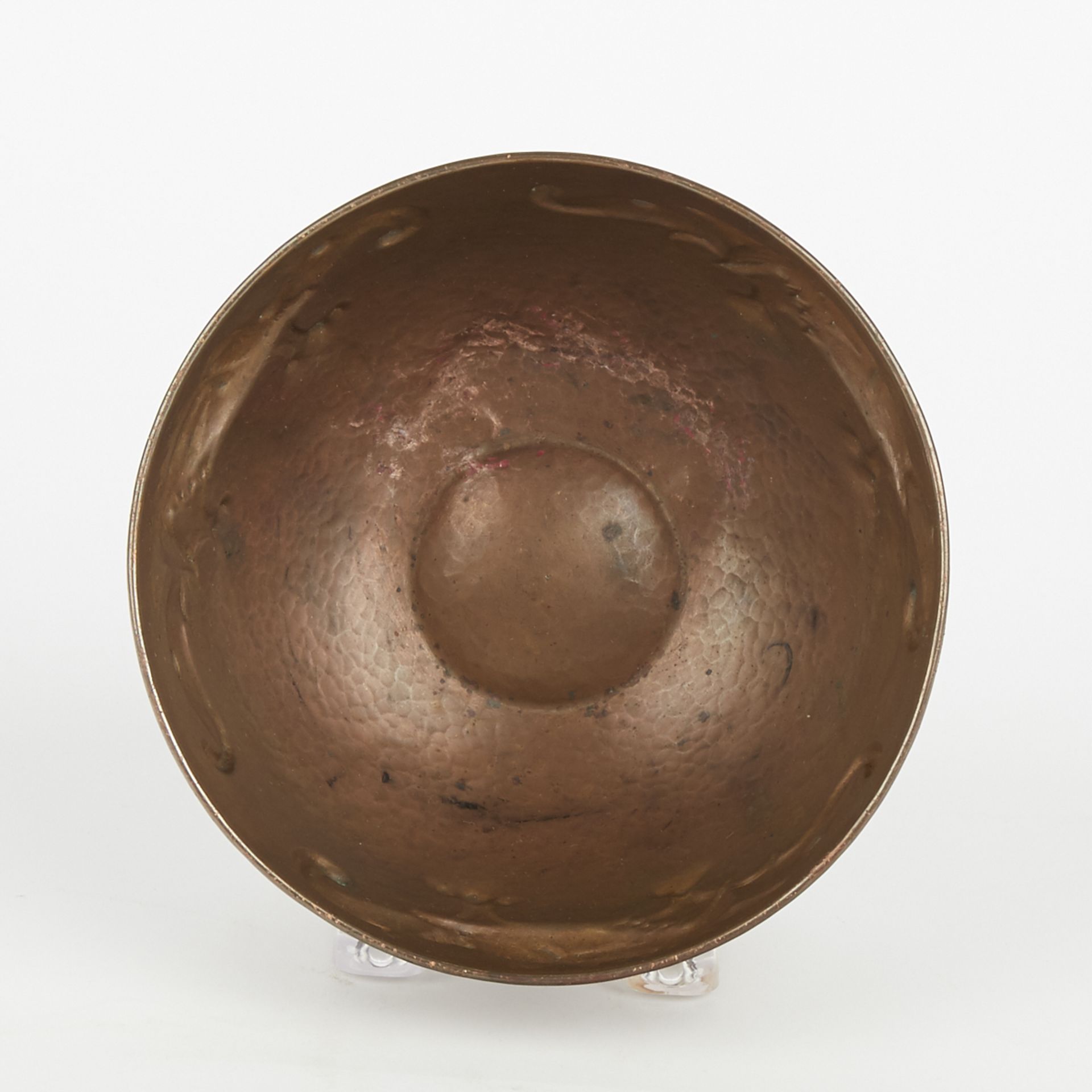 Newlyn School English Arts & Crafts Copper Bowl - Marked - Image 5 of 7