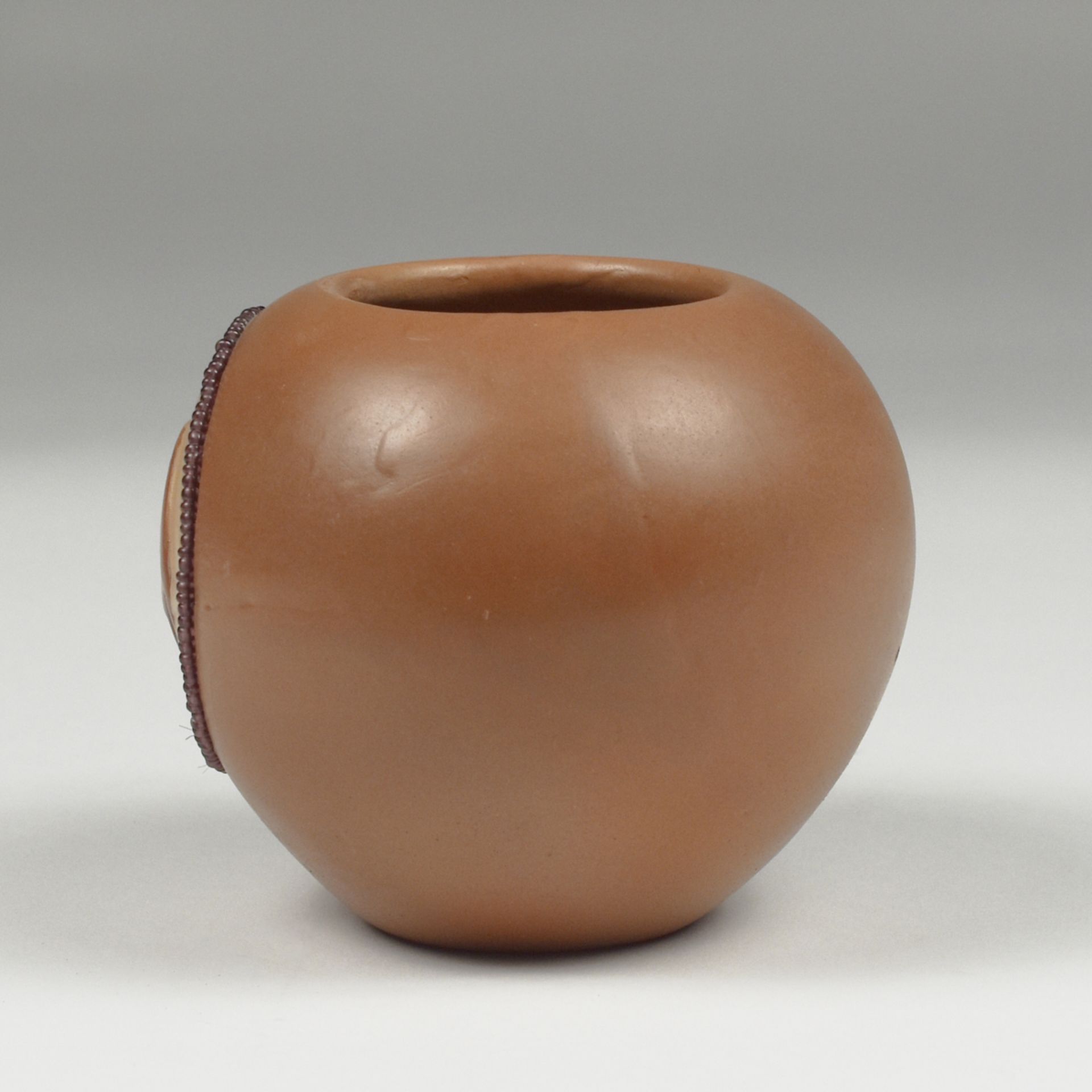 Russell Sanchez San Ildefonso Pueblo Pottery Jar - Bild 2 aus 7