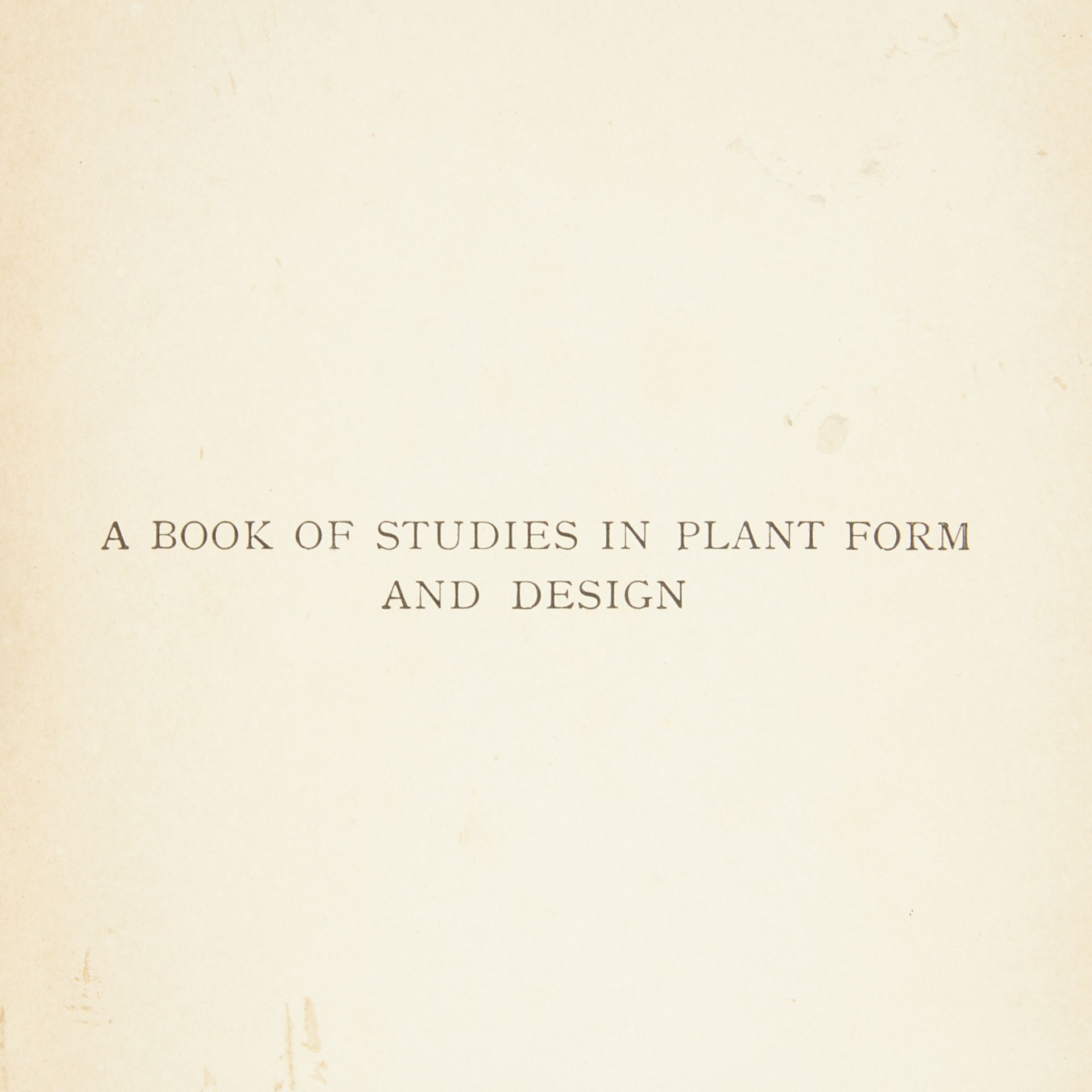 A.E.V. Lilley & W. Midgley "Plant Form and Design" w/ Embroidered Cover - Image 5 of 6