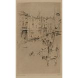 James McNeill Whistler Alderney Street Etching