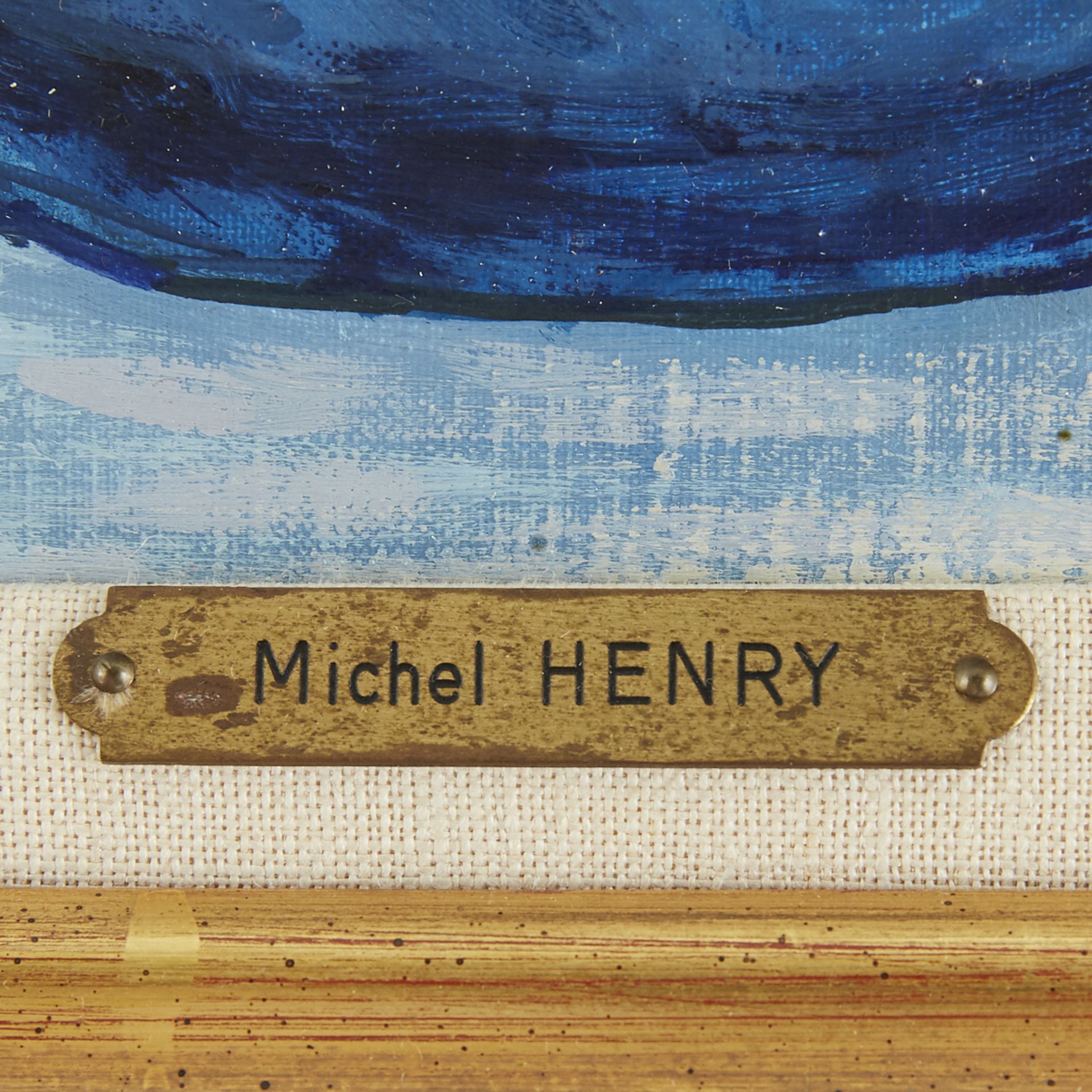 Michel Henry Still Life Oil on Canvas - Bild 4 aus 5