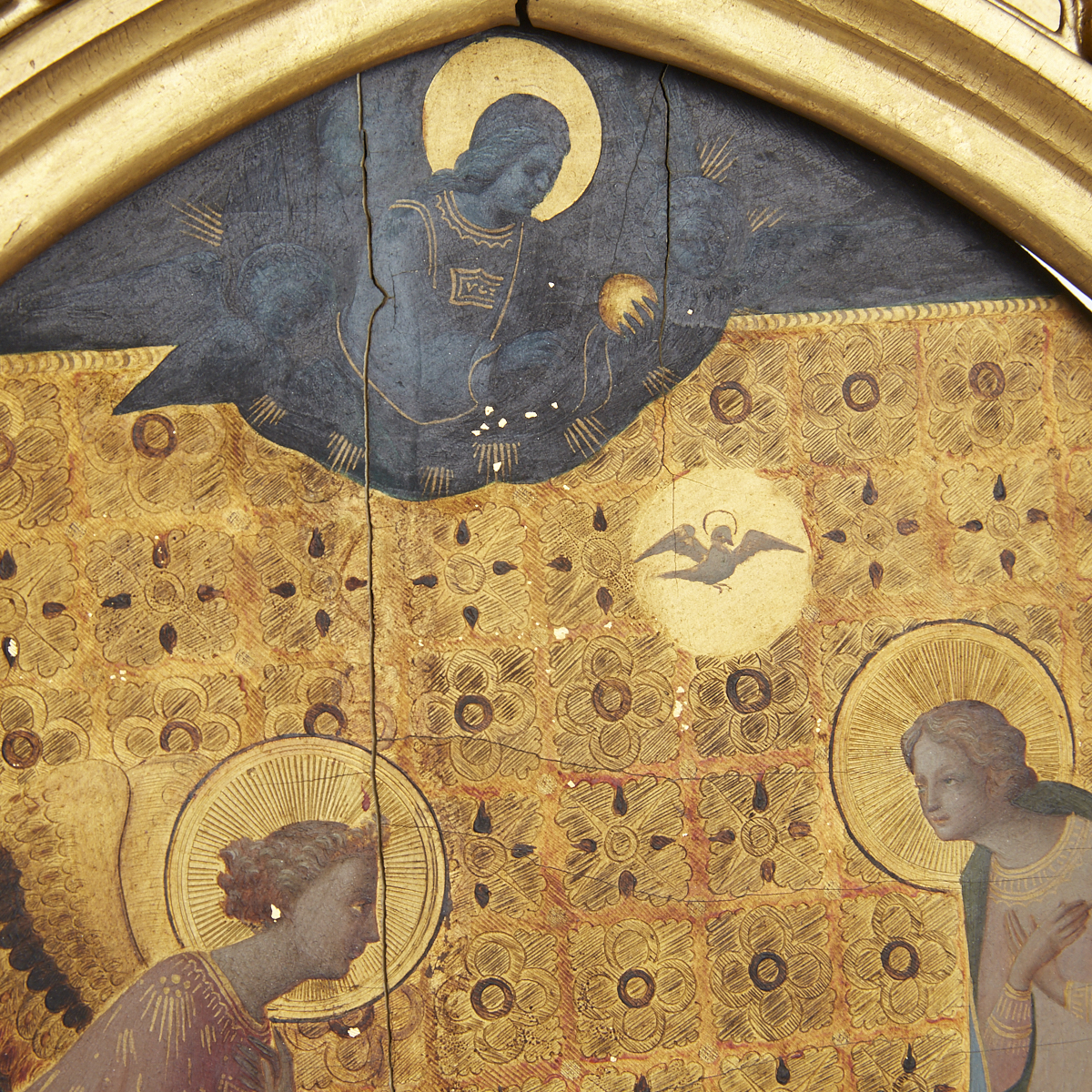 After Fra Angelico "The Annunciation and Adoration of the Magi" Tempera Gold on Panel - Image 7 of 10