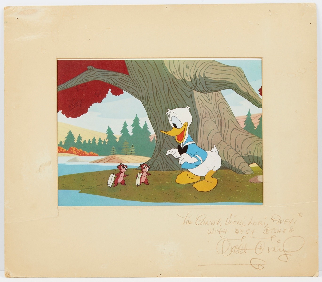 Walt Disney Signed Donald Duck - Image 2 of 6