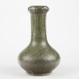 Arts & Crafts Green Pottery Vase