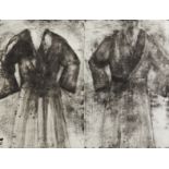 Jim Dine "2 Robes (Ferns, Acid, & Water)" Etching (Diptych)