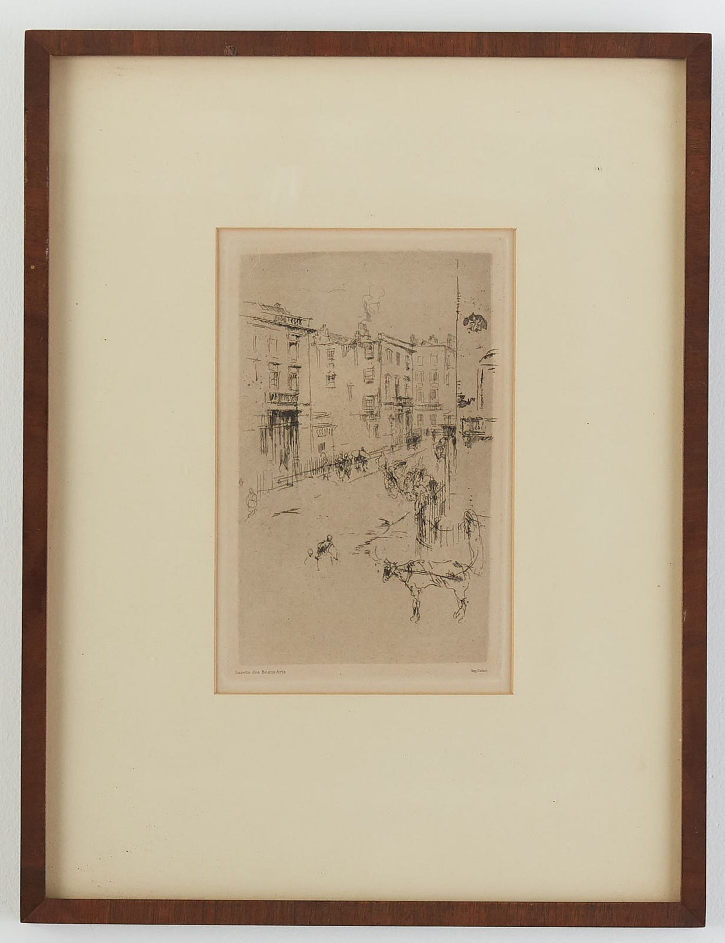 James McNeill Whistler Alderney Street Etching - Bild 2 aus 6