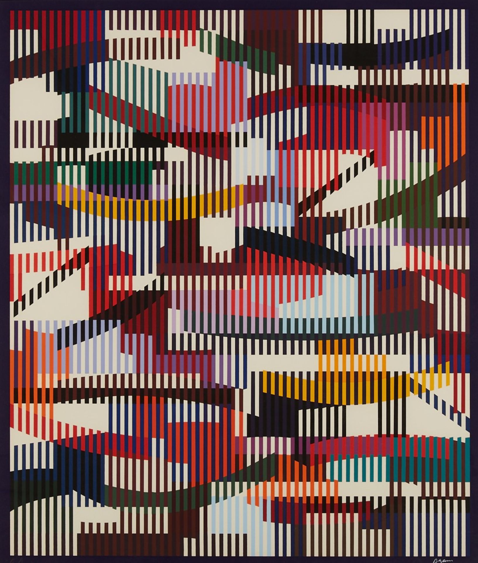 Yaacov Agam EA Silkscreen