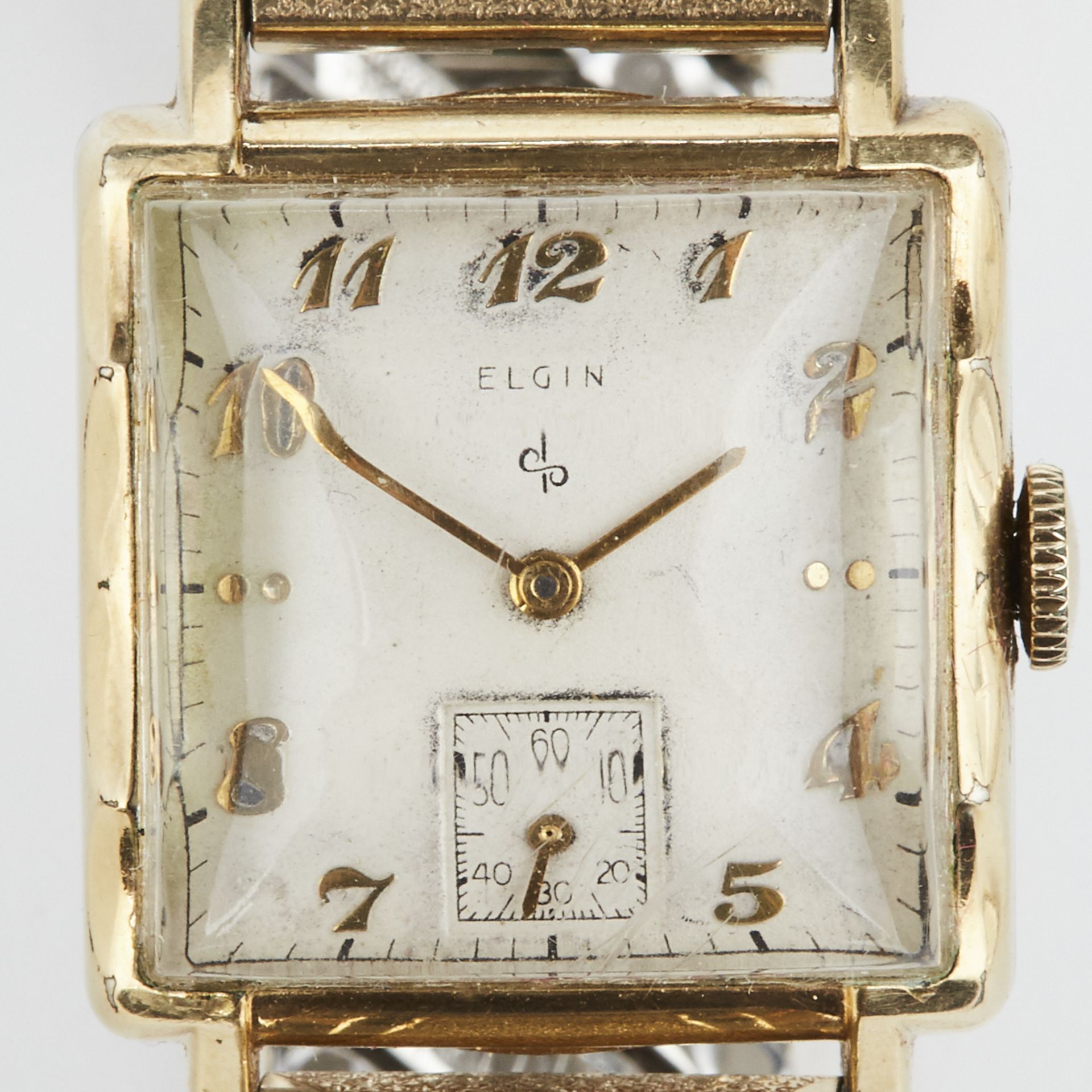 Grp: 2 Gold Lord Elgin Men's Wristwatches - Bild 3 aus 8