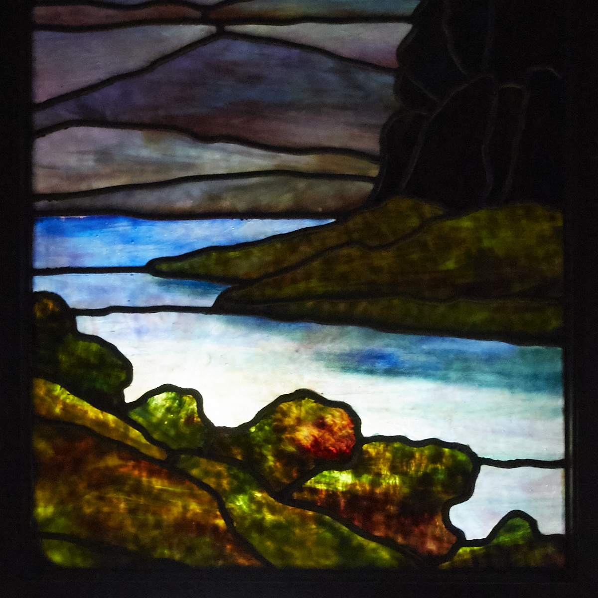 Witte Brothers Arts and Crafts Stained Glass Window - Image 5 of 5