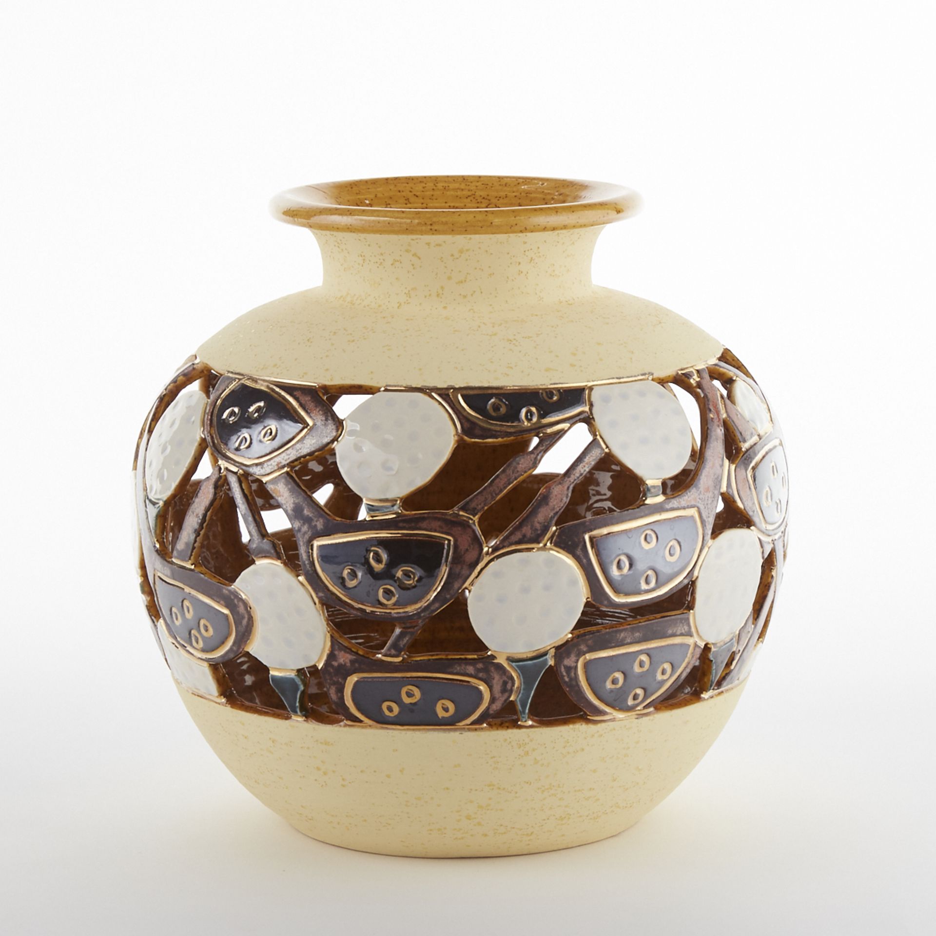 Bonnie Waletzko Reticulated Golf Vase - Image 3 of 5