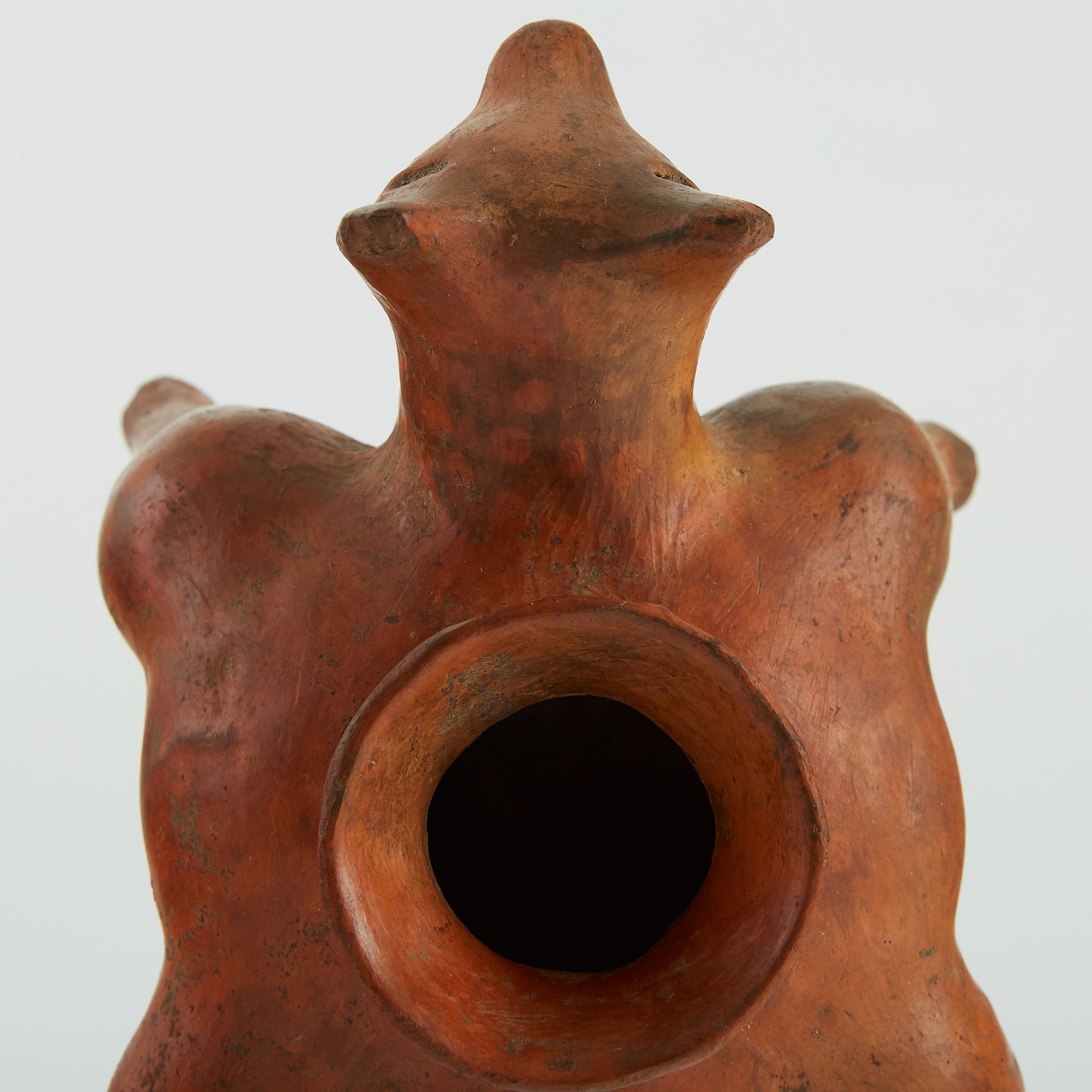Pre-Columbian Nayarit Ceramic Dog Vessel - Bild 5 aus 6