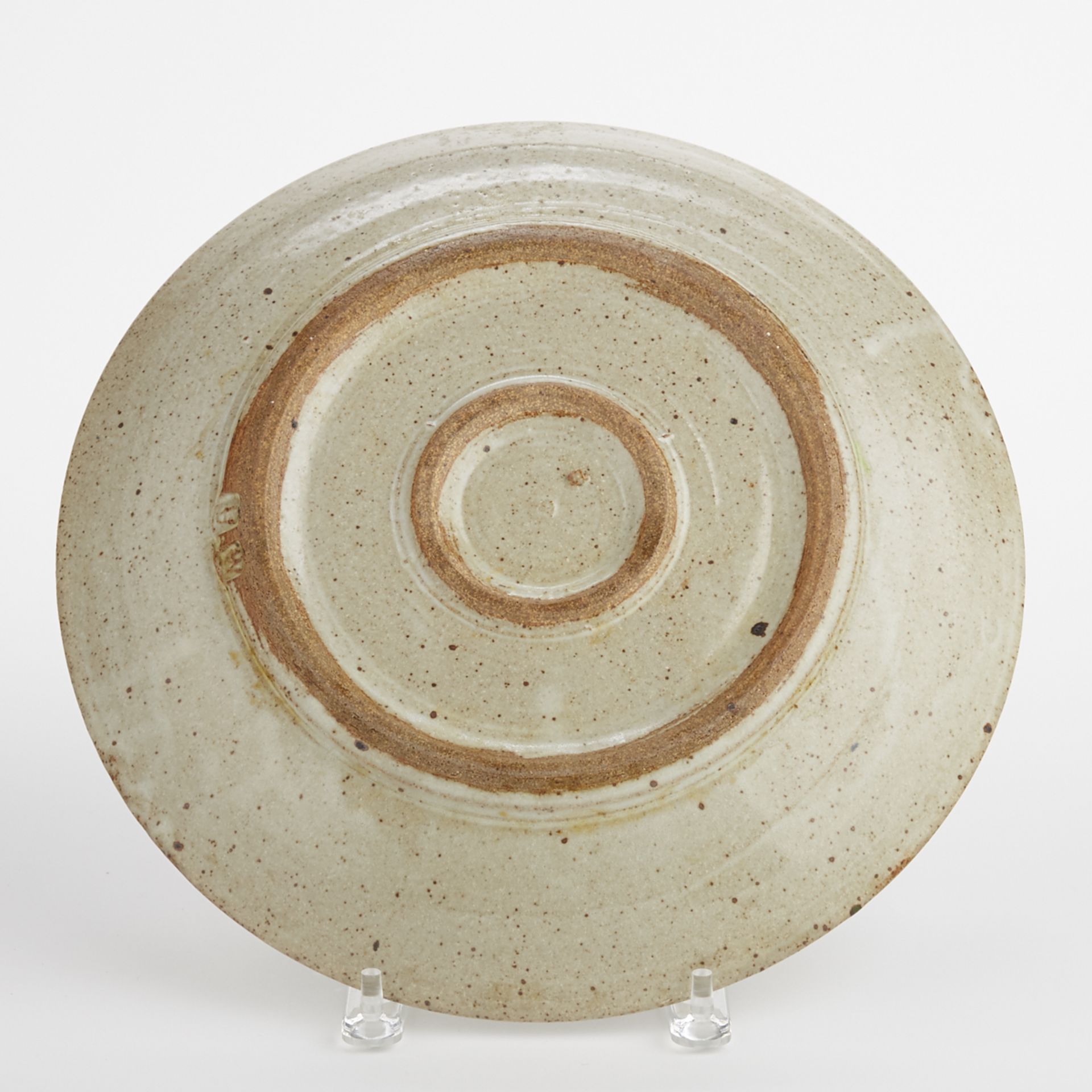 Warren MacKenzie Studio Pottery Charger - Marked - Image 2 of 5