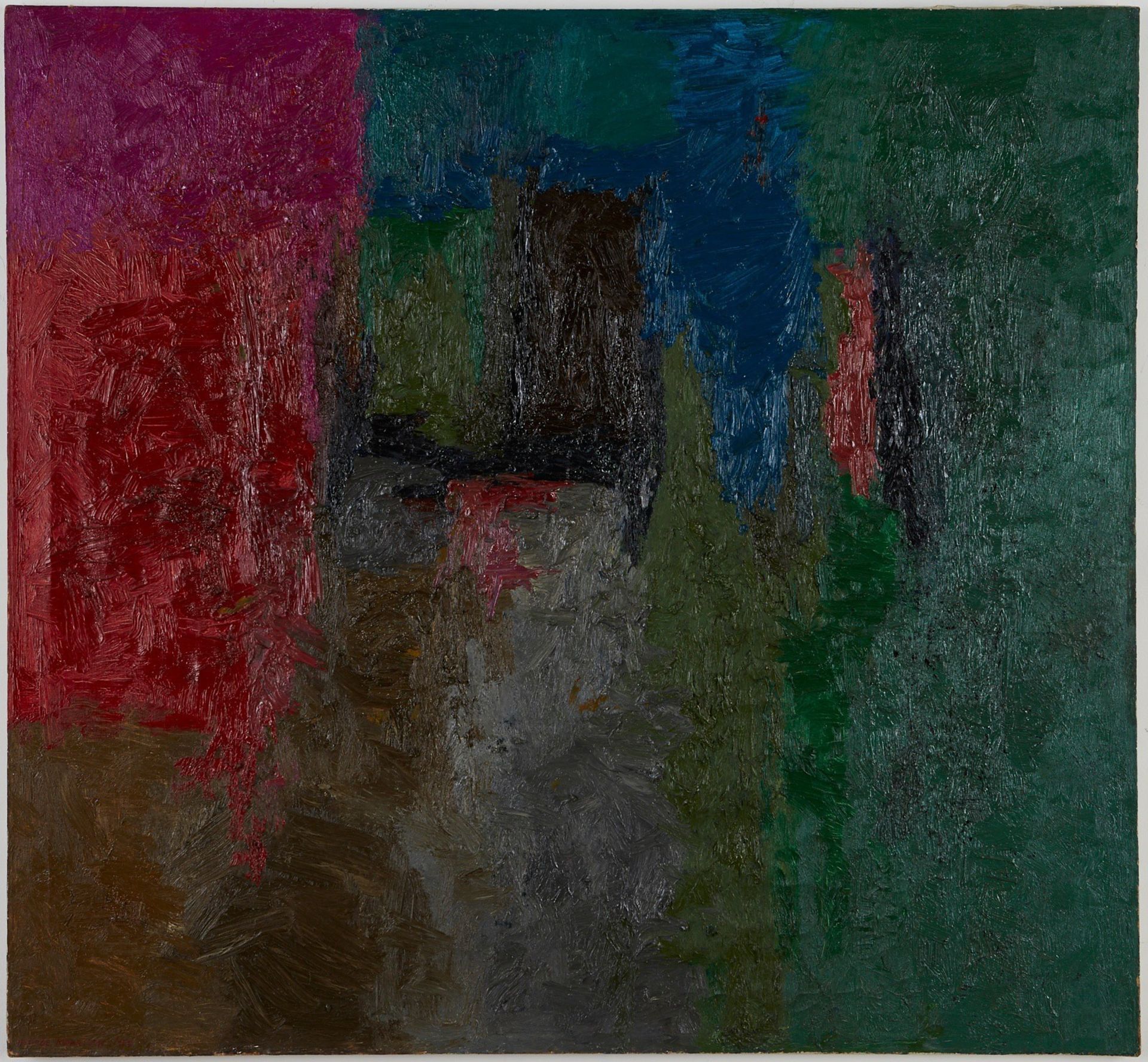 George Morrison "Nocturne" Oil & Acrylic on Canvas - Bild 2 aus 4