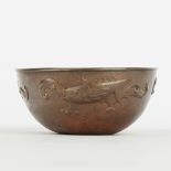 Newlyn School English Arts & Crafts Copper Bowl - Marked