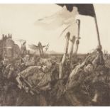 Kathe Kollwitz "Revolt (Aufruhr)" Etching & Aquatint