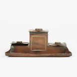 Burton Hand Wrought Copper Desk Organizer