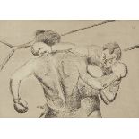Clement Haupers "Round One" Etching