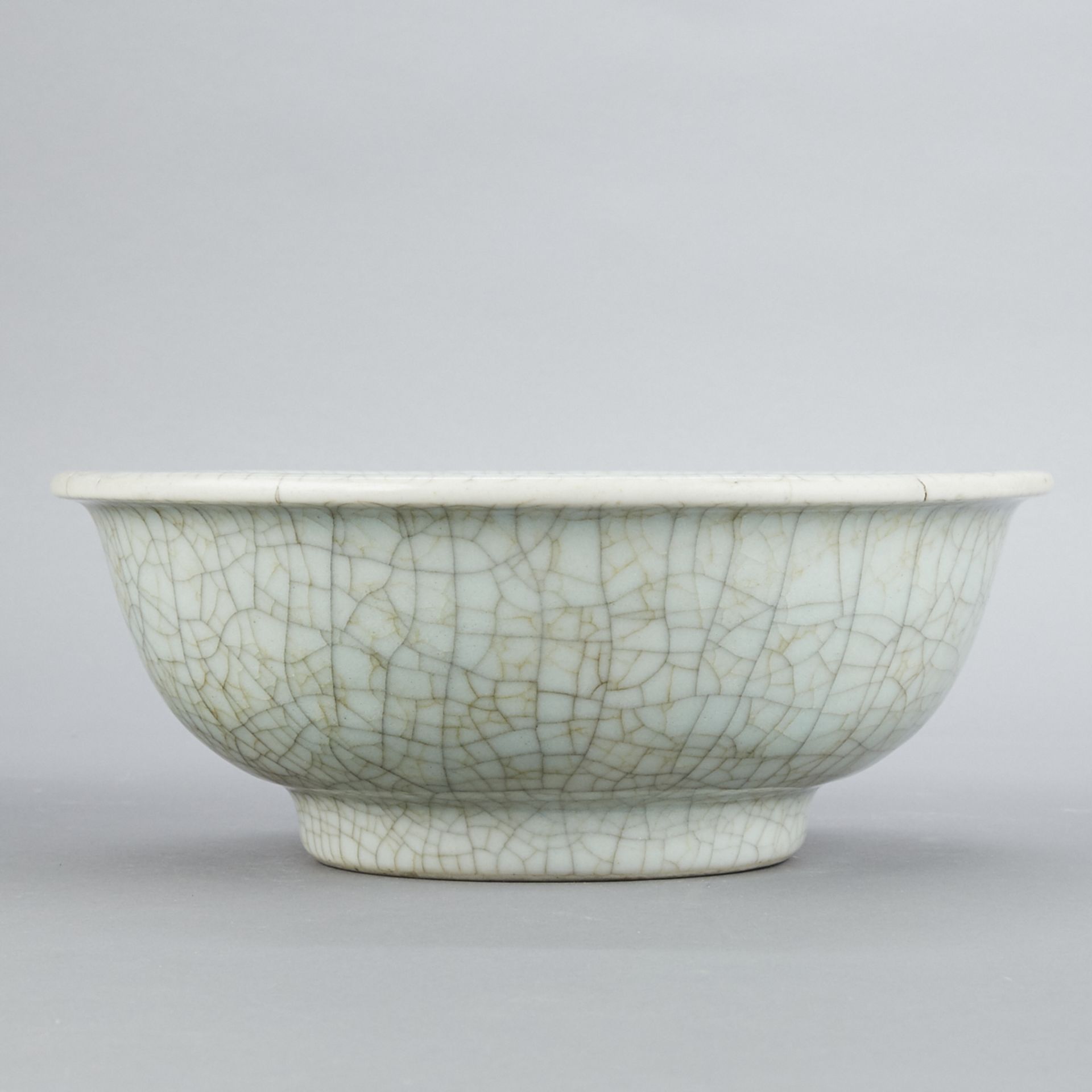 Chinese Qing Guan Ware Ceramic Bowl - Image 3 of 6