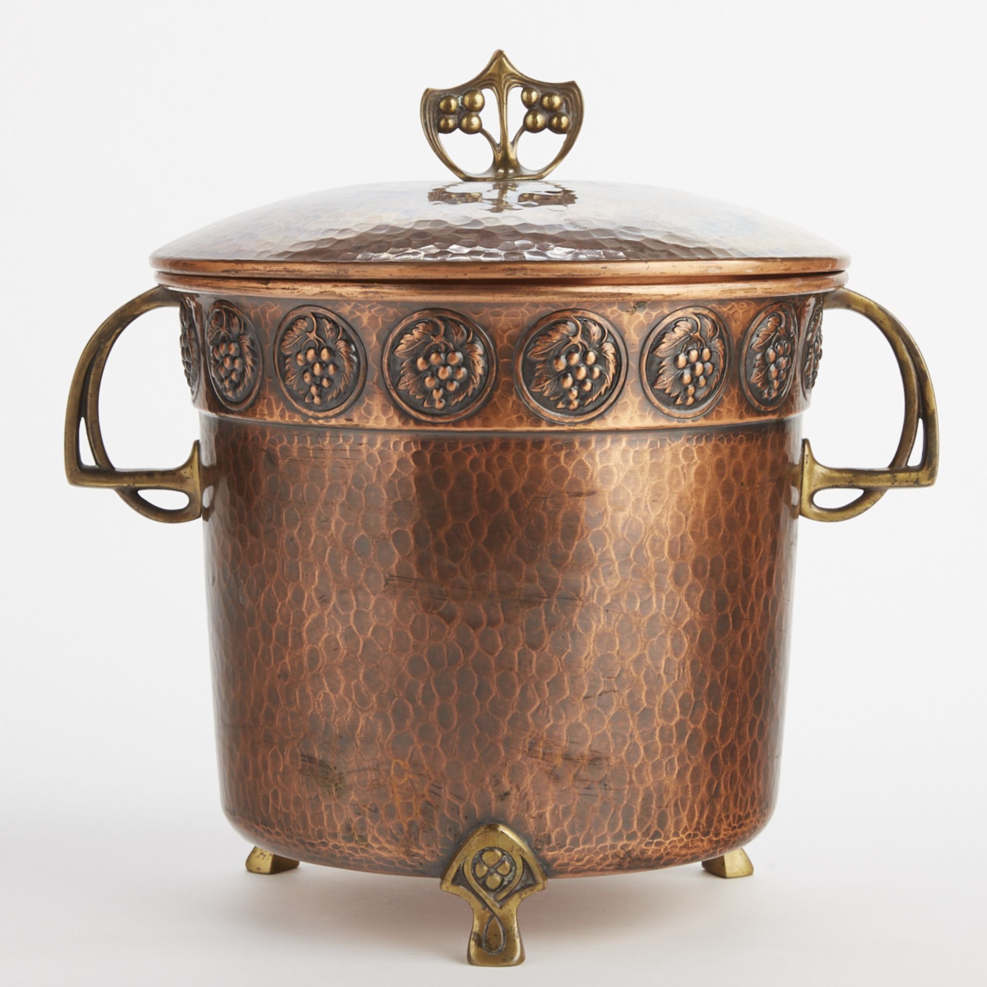 WMF German Copper & Brass Ice Bucket - Bild 4 aus 6