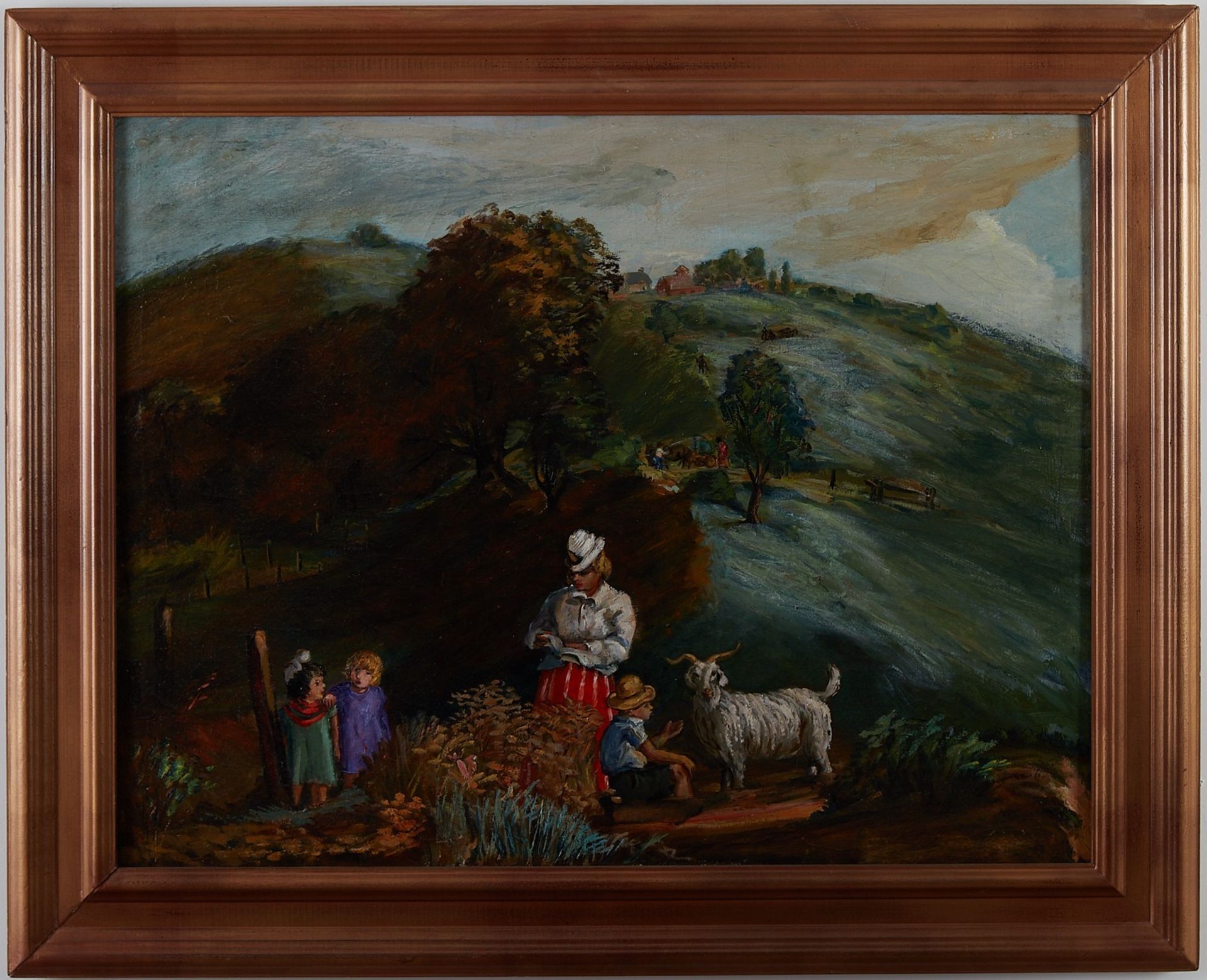 Glen Ranney "The Ram" Oil on Canvas - Bild 2 aus 3