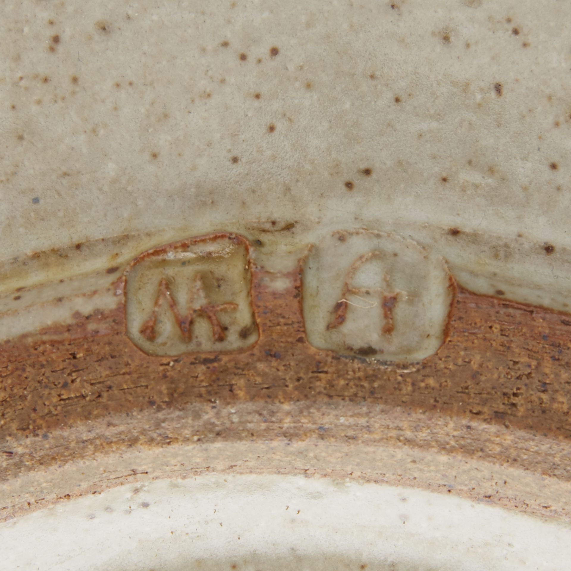 Warren MacKenzie Studio Pottery Charger - Marked - Image 4 of 5