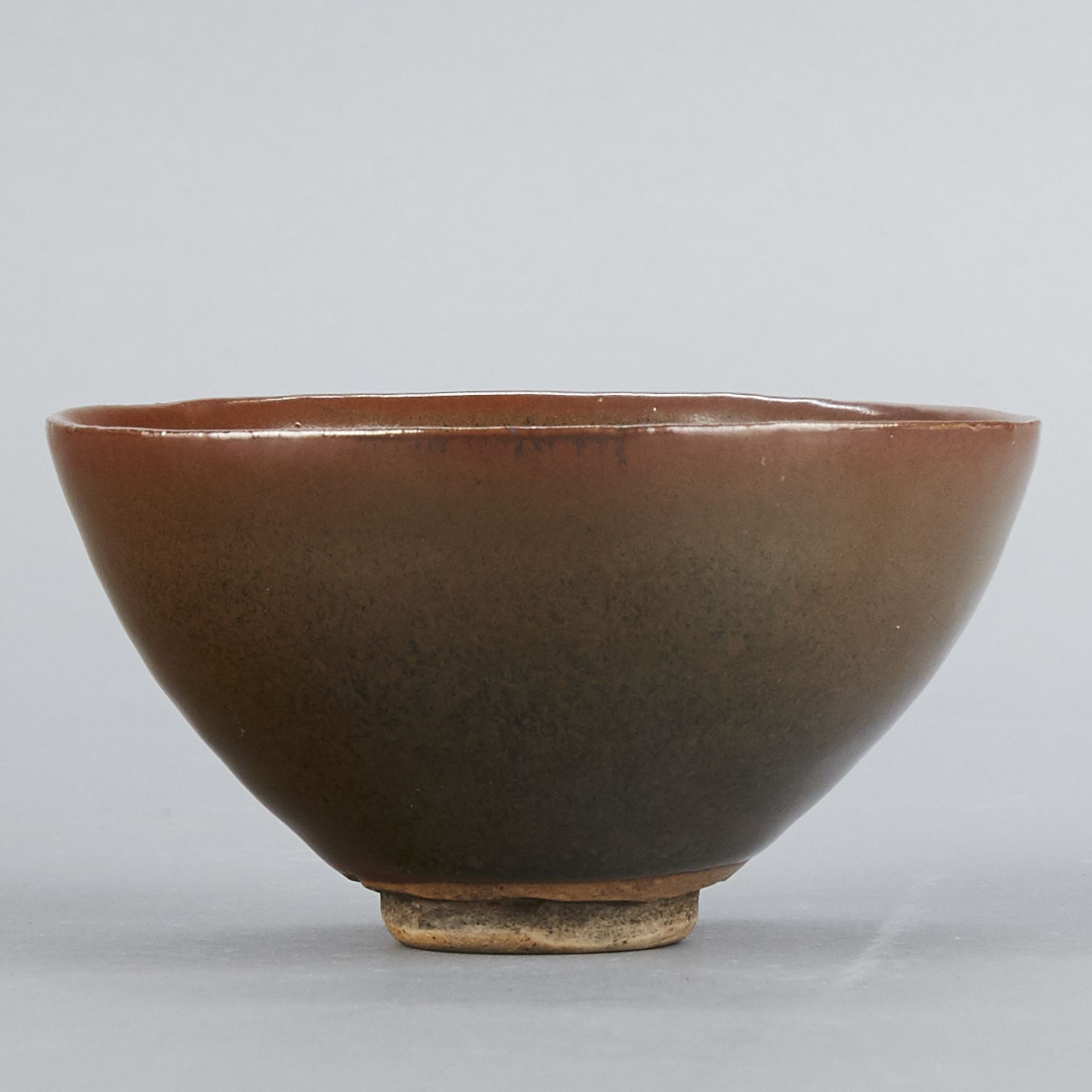 Chinese Hare's Fur Ceramic Bowl - Image 4 of 5