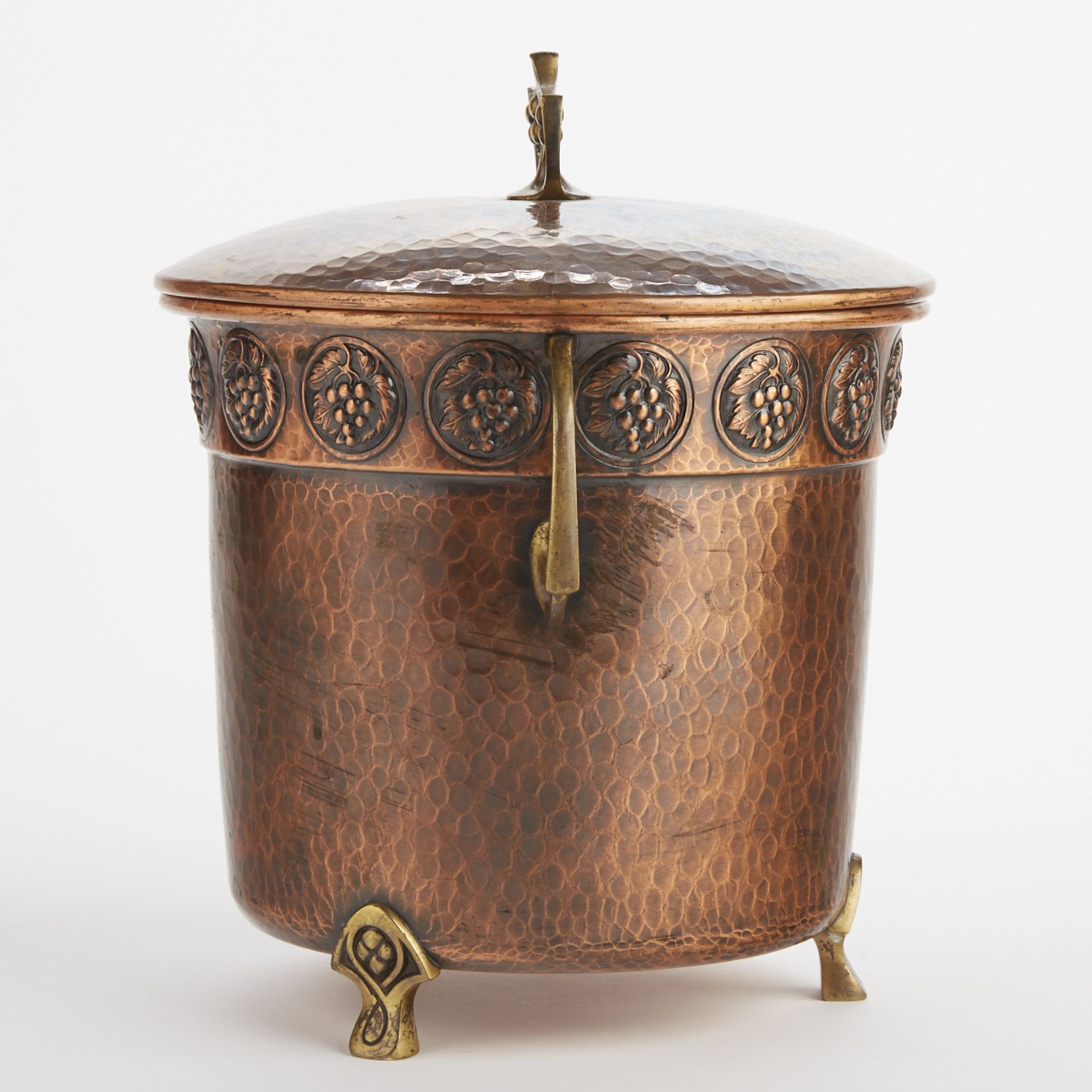 WMF German Copper & Brass Ice Bucket - Bild 3 aus 6