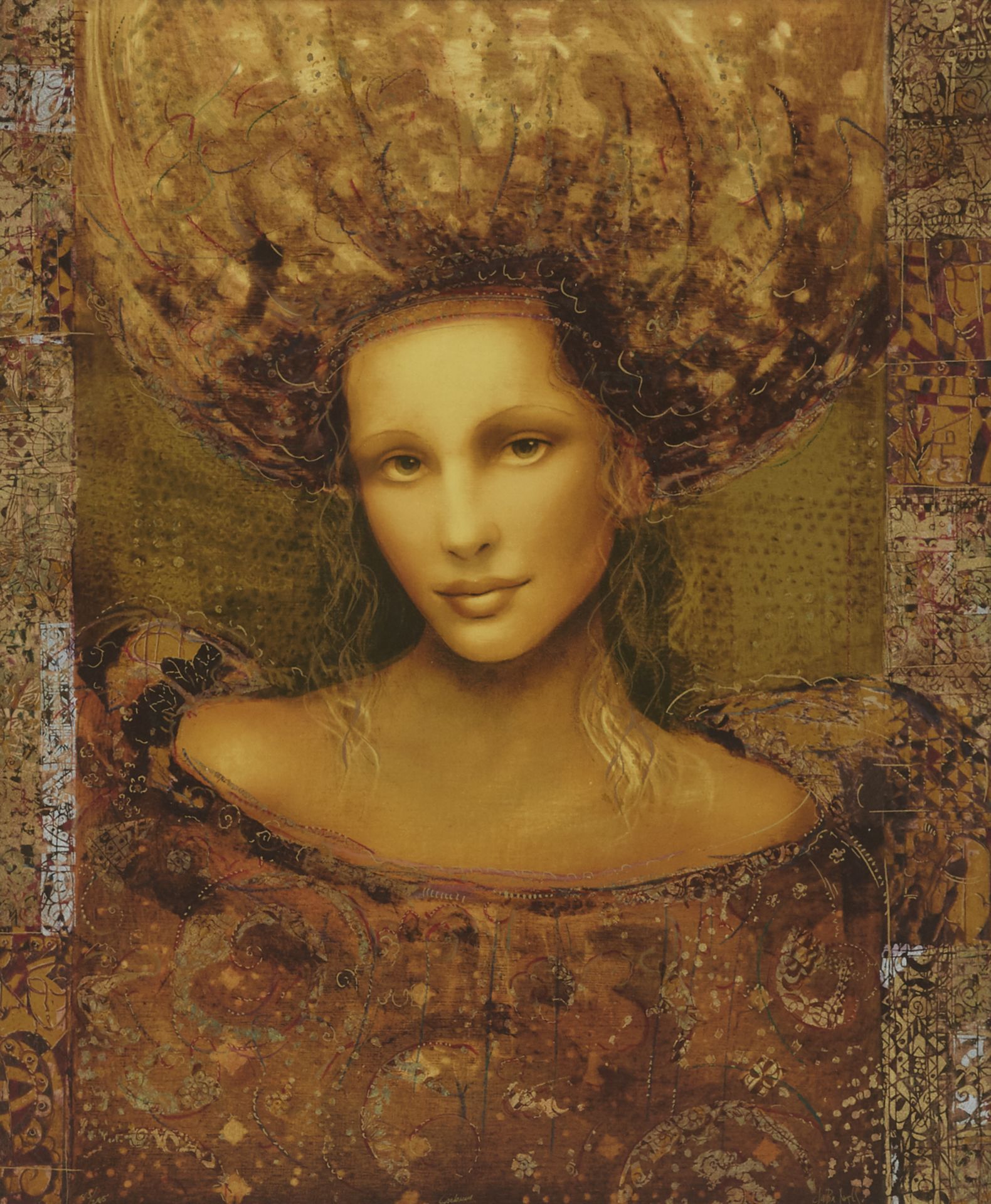 Csaba Markus Ladonna Serigraph