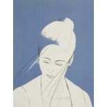 Alex Katz "Pamela in Blue" Screenprint & Lithograph 1976