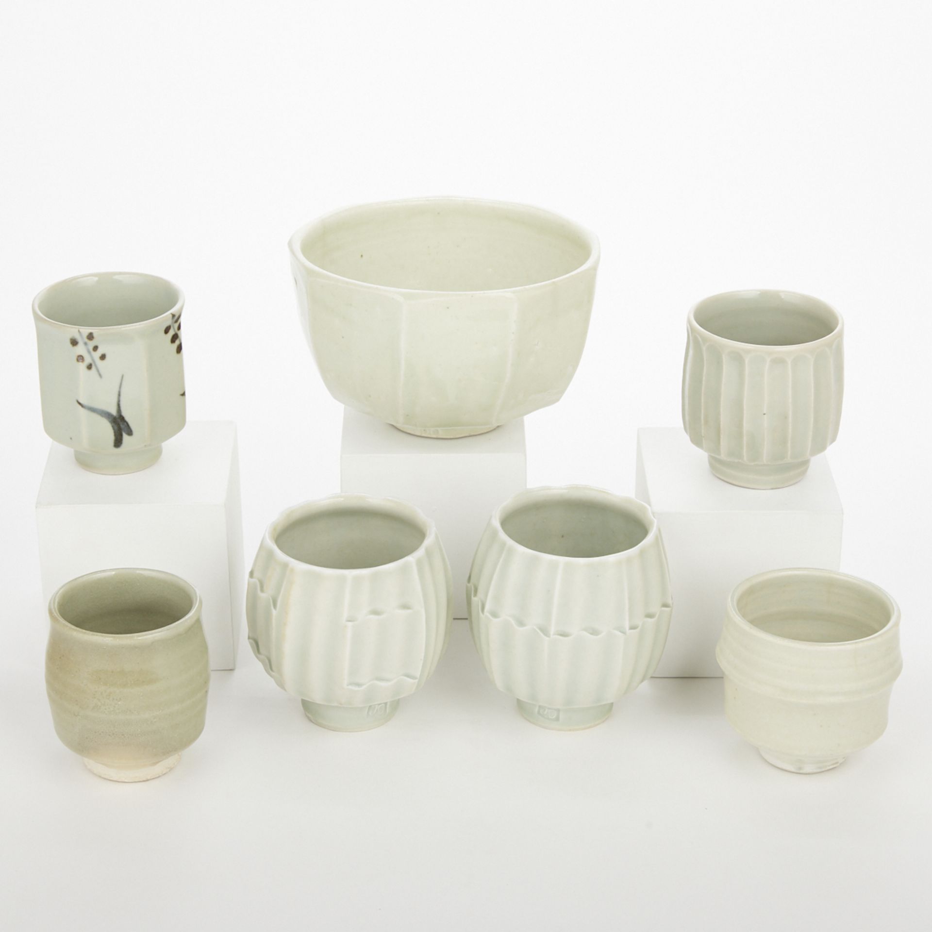 Grp: 7 Jeff Oestreich Celadon Ceramics - Bild 3 aus 6