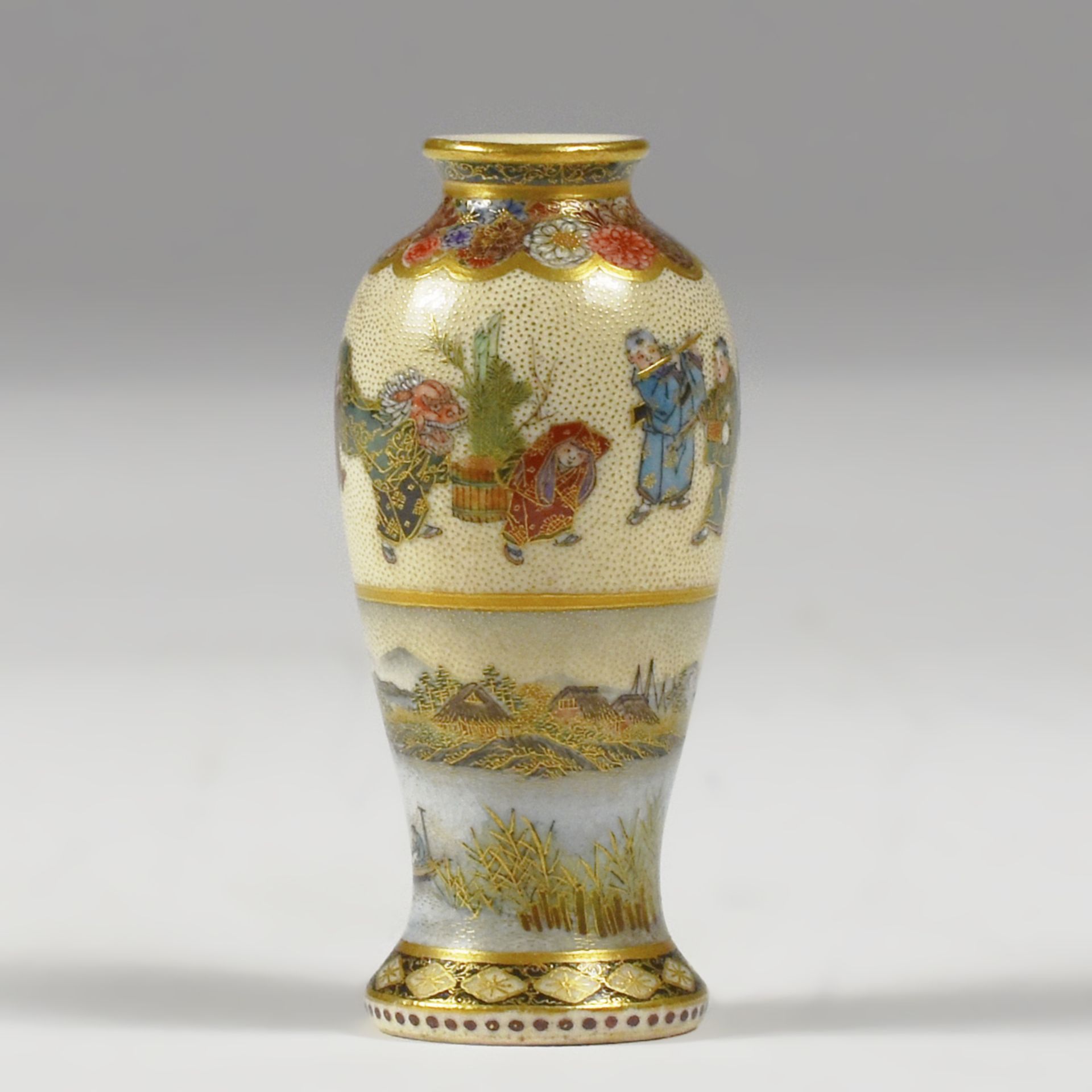 Yabu Meizan Satsuma Vase - Image 5 of 8