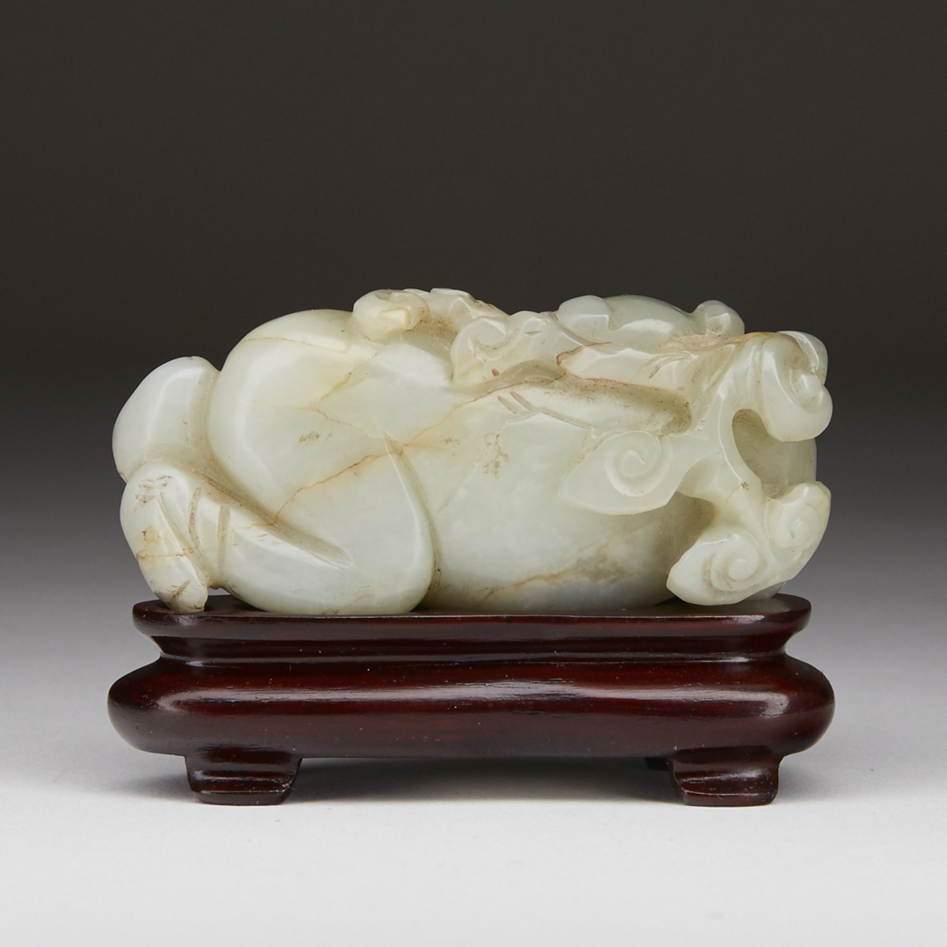 Early Qing Chinese Carved Jade Figure of a Boy - Image 4 of 5