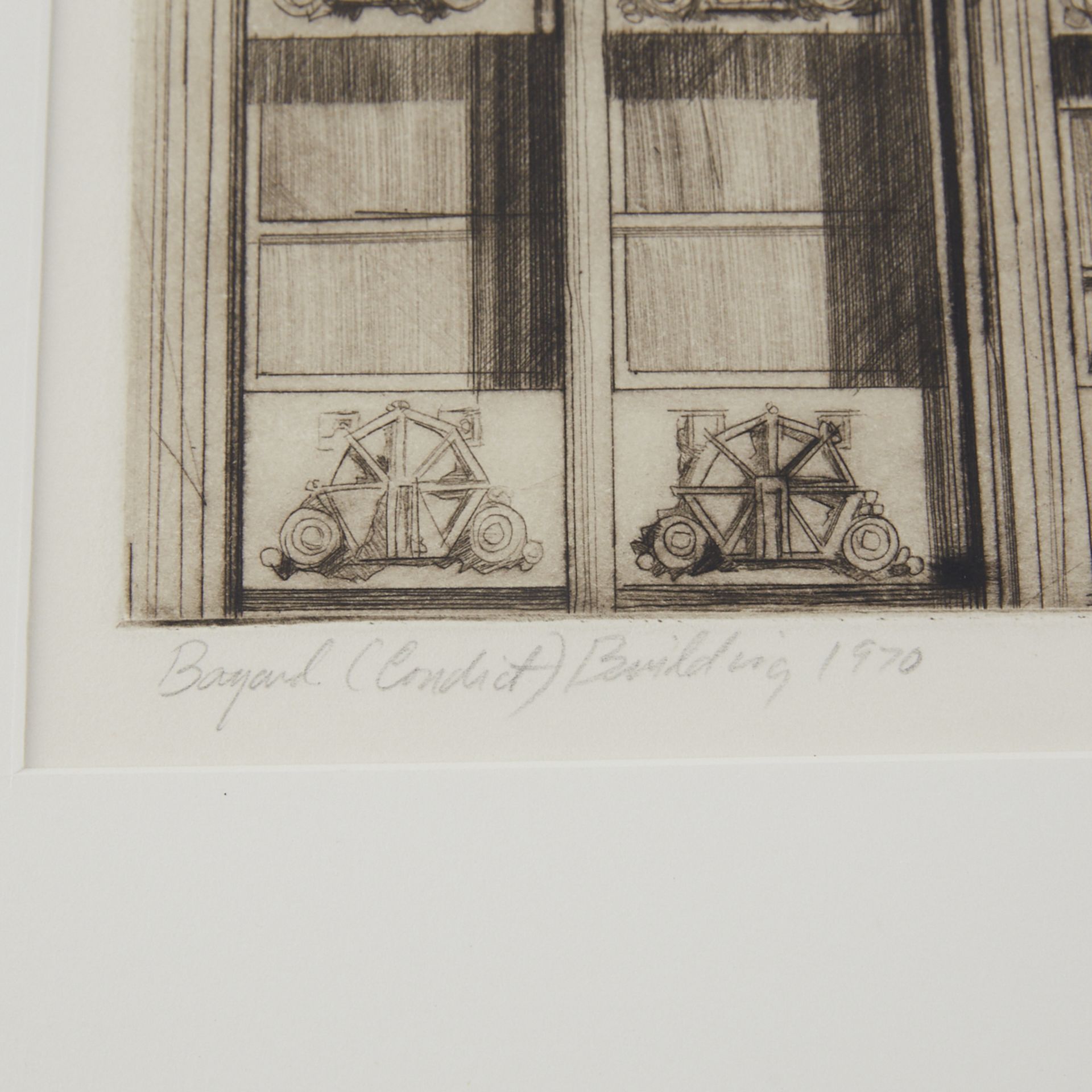 Richard Haas "Bayard (Condict) Building" Etching & Drypoint - Bild 3 aus 5