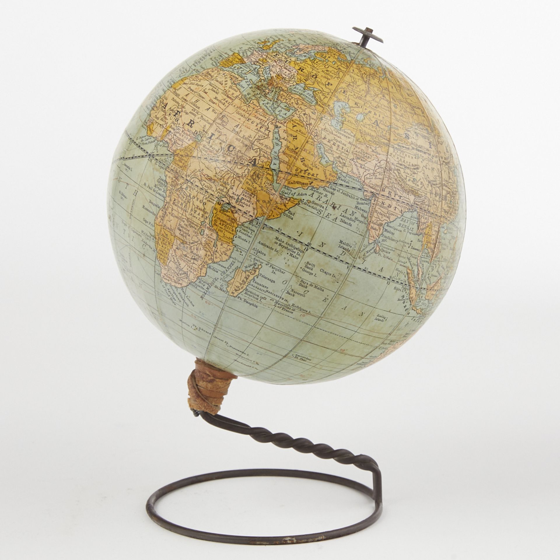 Rand McNally's 1892 1st Marketed School Earth Globe